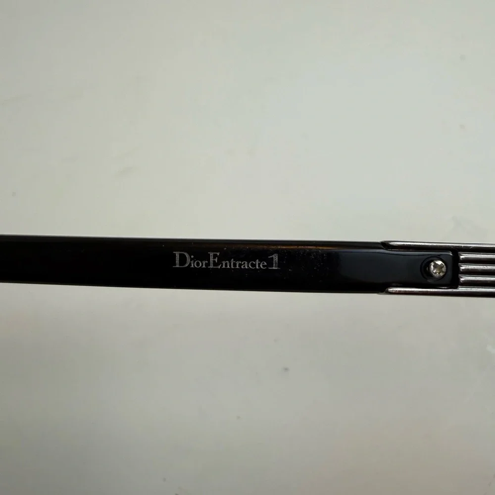 Christian Dior Entracte 1 Classic Black Sunglasses‎